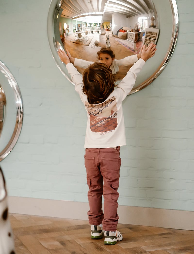 Daily 7 - T-shirt Longsleeve Artwork - sweatshirts - off white - 3