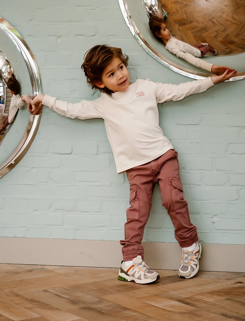 Daily 7 - T-shirt Longsleeve Artwork - sweatshirts - off white - 4