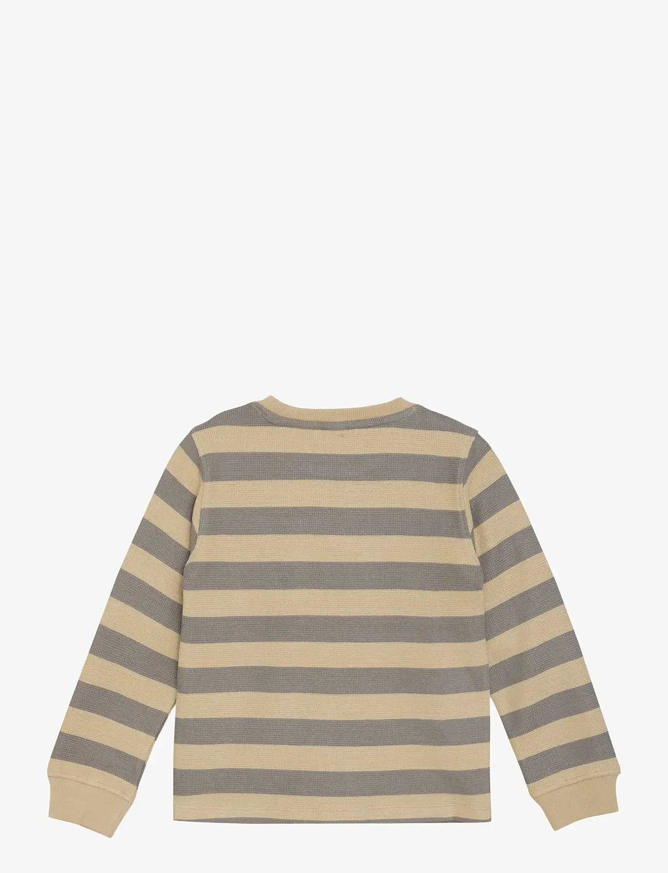 Daily 7 - T-shirt Longsleeve Stripe - sweatshirts - latte sand - 1