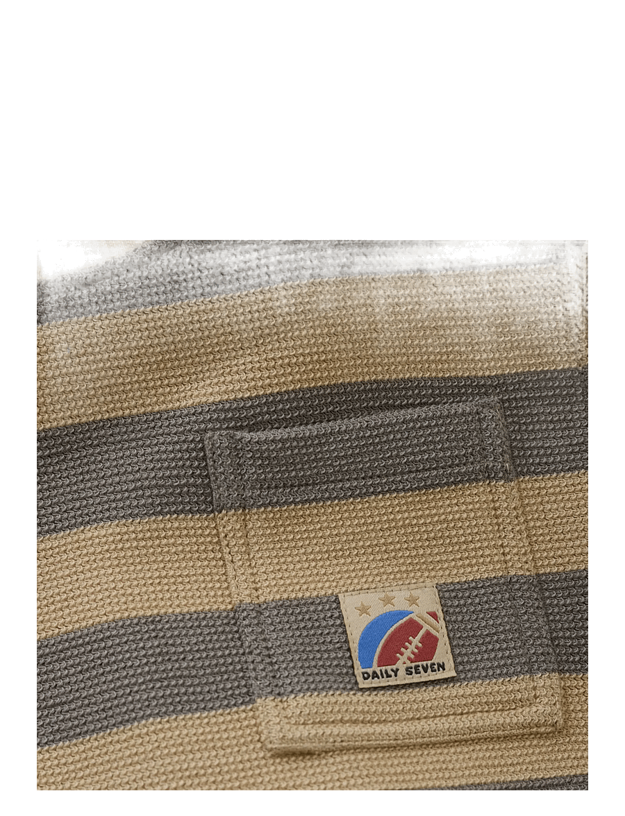 Daily 7 - T-shirt Longsleeve Stripe - sweatshirts - latte sand - 2