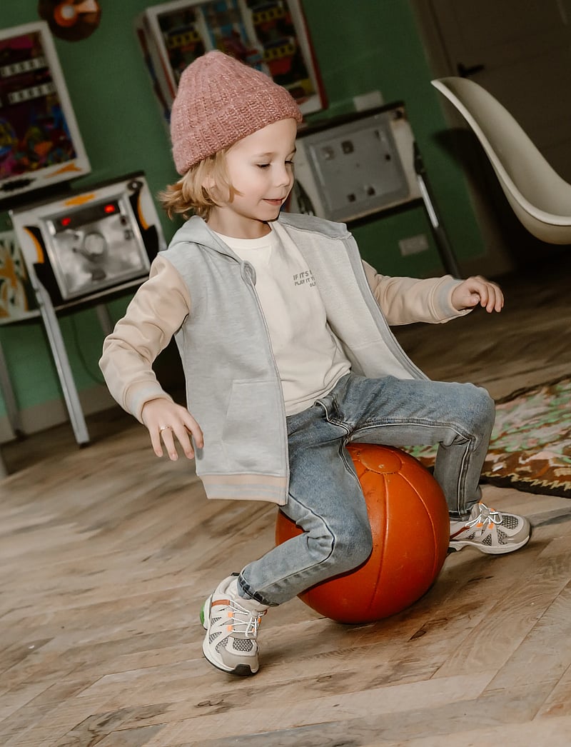 Daily 7 - T-shirt Longsleeve Backprint - sweatshirts - off white - 0