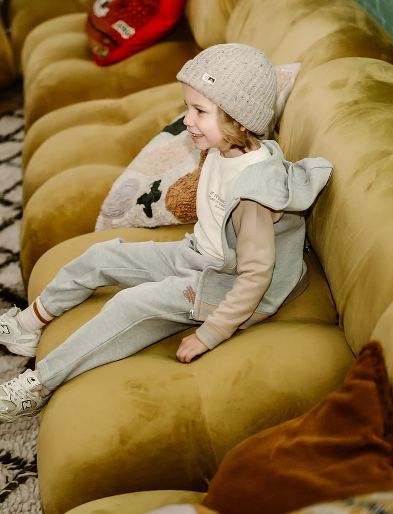 Daily 7 - T-shirt Longsleeve Backprint - sweatshirts - off white - 4