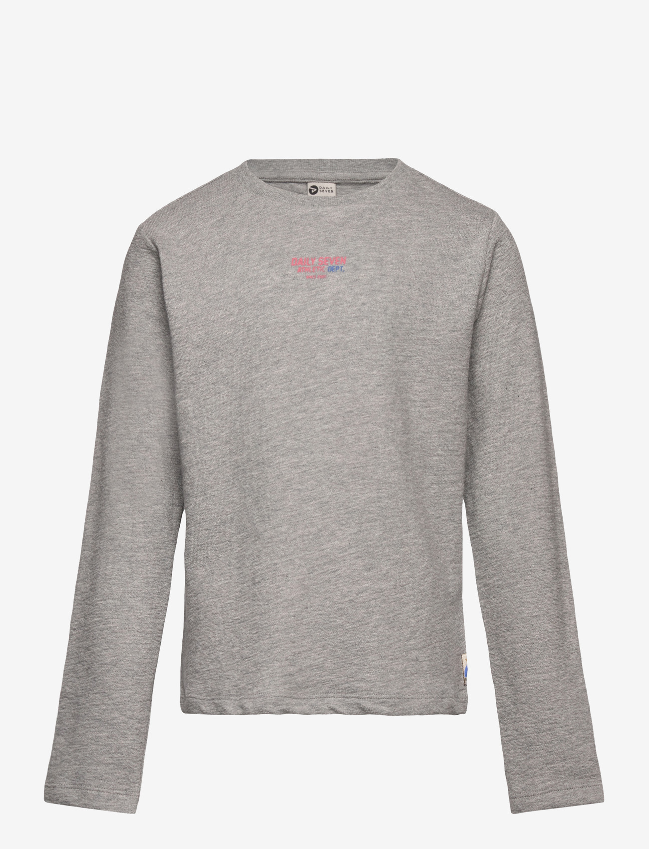 Daily 7 - T-shirt Longsleeve Artwork - long-sleeved t-shirts - medium grey melange - 0