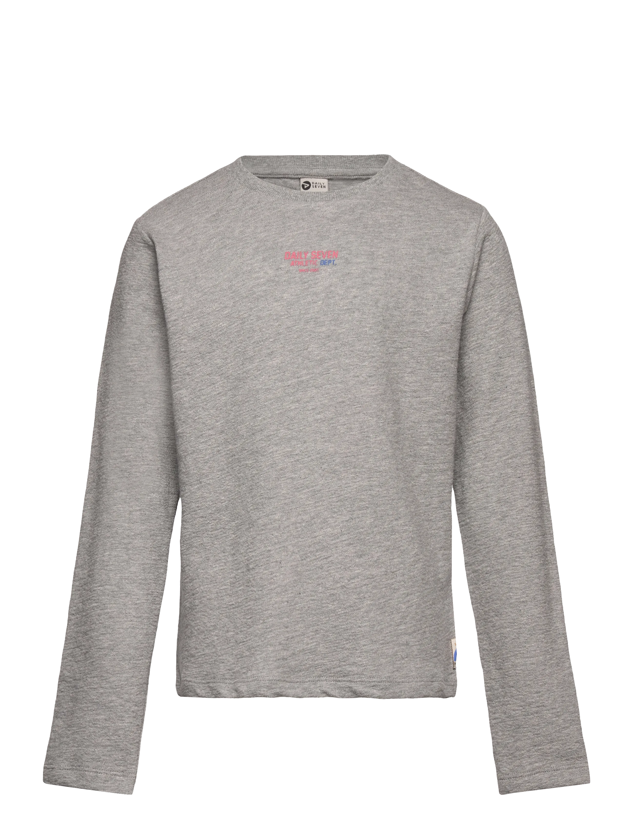 Daily 7 T-shirt Longsleeve Artwork - Daily 7 - MEDIUM GREY MELANGE / grey