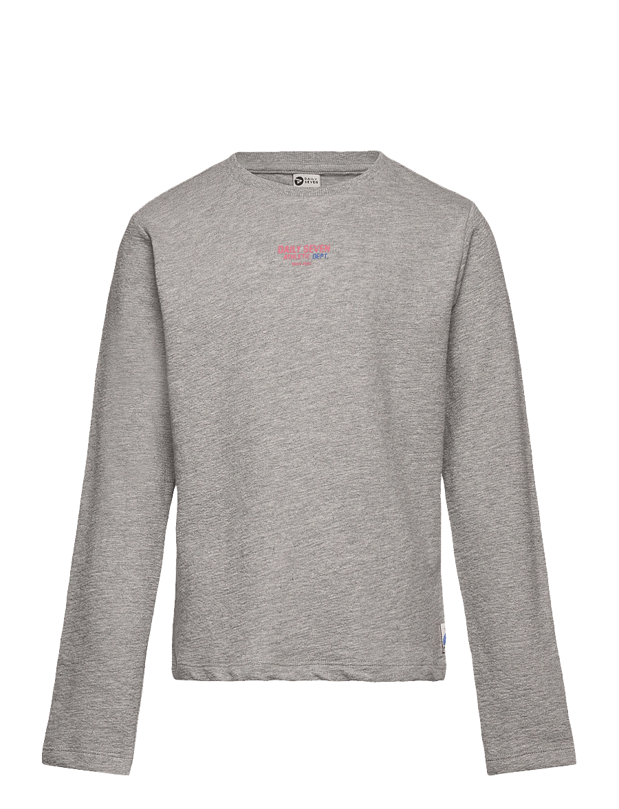 Daily 7 - T-shirt Longsleeve Artwork - pikkade varrukatega t-särgid - medium grey melange - 0