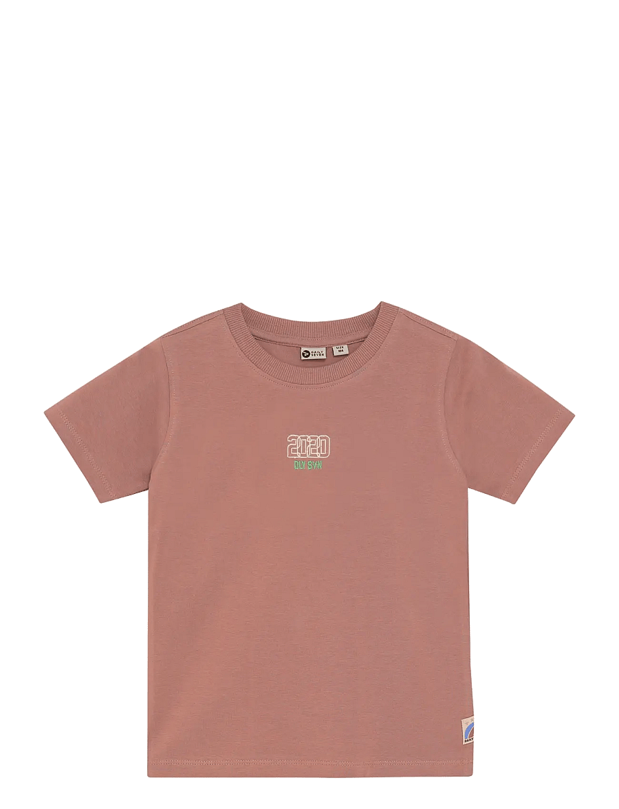 Daily 7 - T-shirt Backprint - kurzärmelige - burlwood - 1