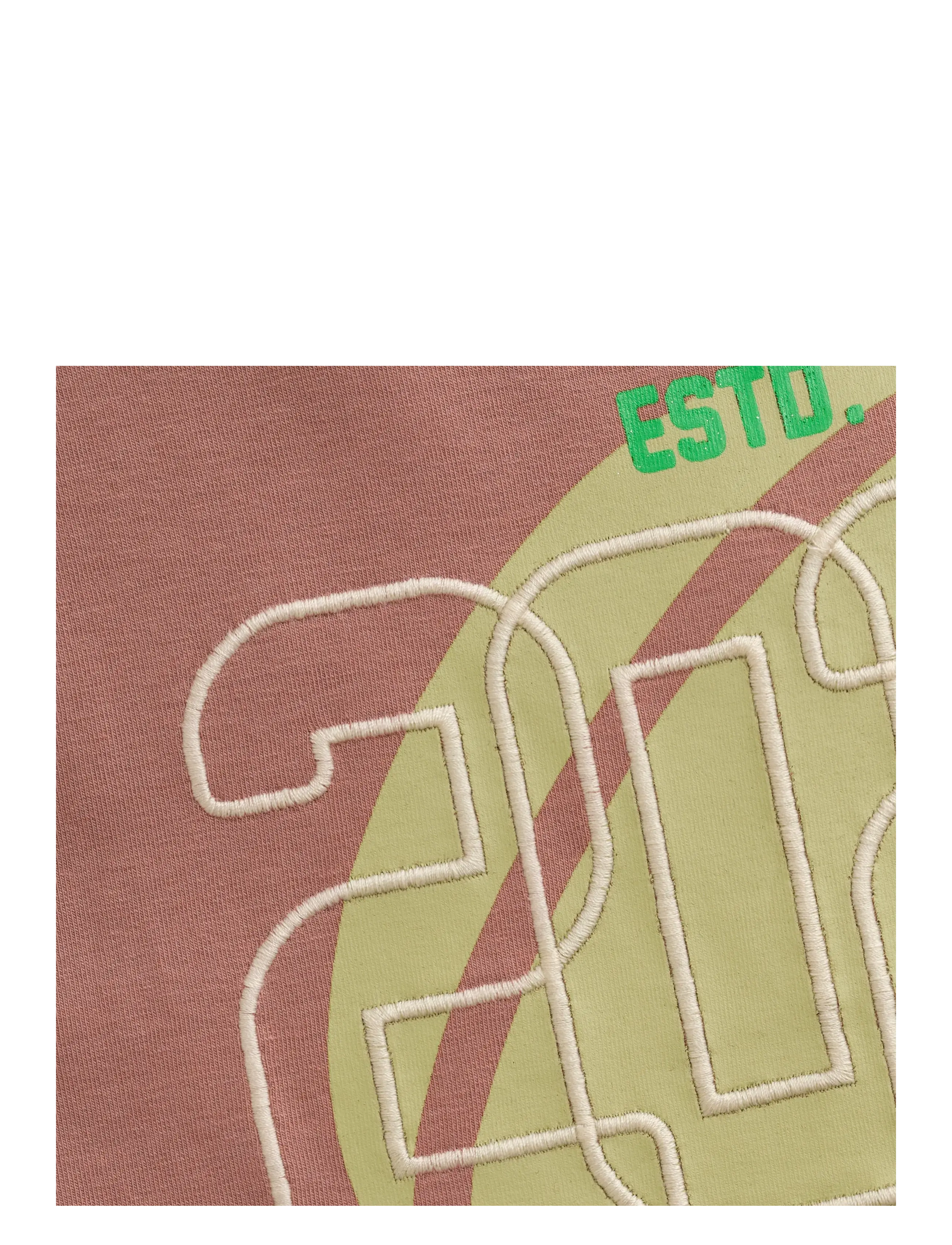 Daily 7 - T-shirt Backprint - lühikeste varrukatega - burlwood - 3