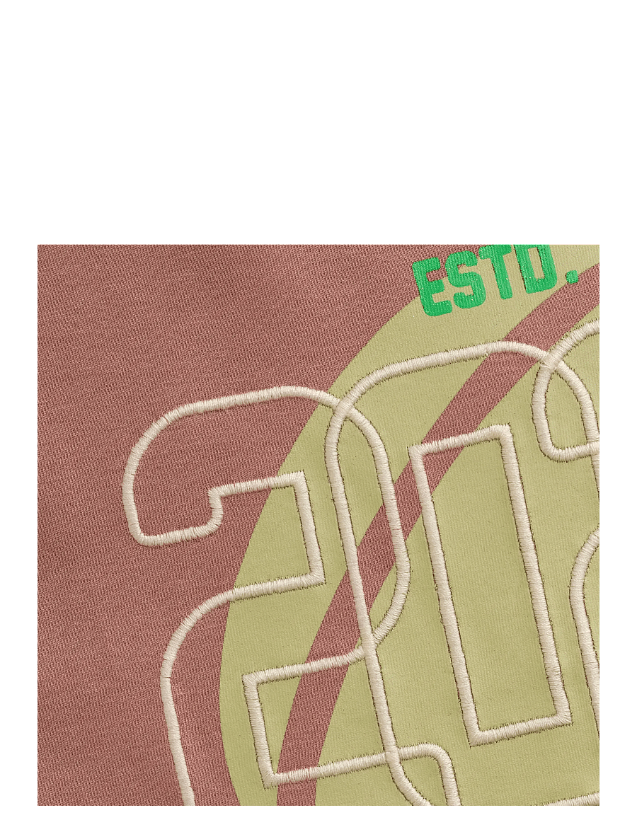 Daily 7 - T-shirt Backprint - short-sleeved t-shirts - burlwood - 3