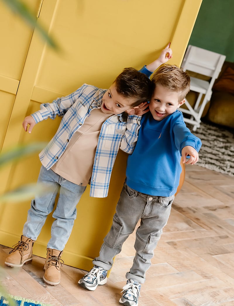 Daily 7 - T-shirt Print - langærmede t-shirts - latte sand - 0