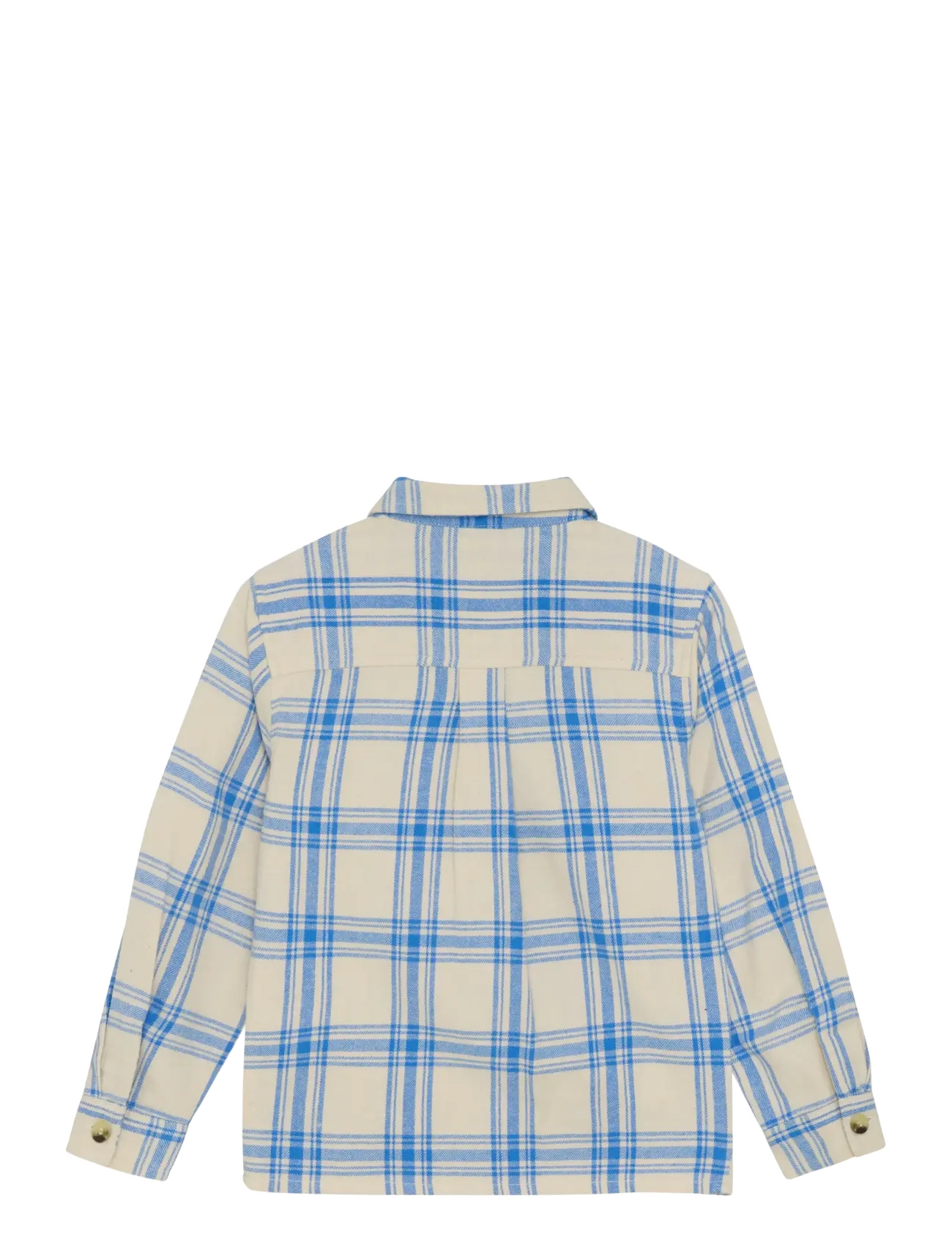 Daily 7 - Shirt Check Print - dusty kobalt - 2