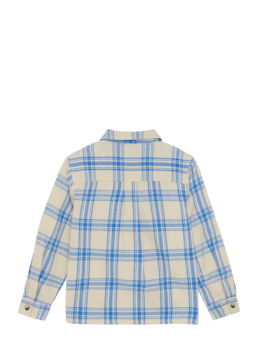 Daily 7 - Shirt Check Print - dusty kobalt - 2