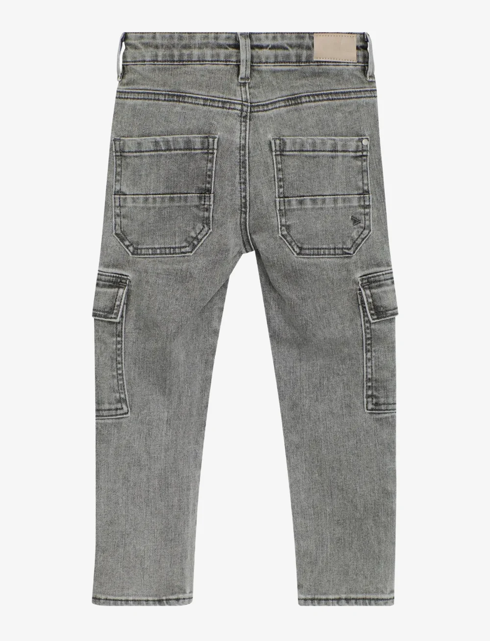 Daily 7 - 2600 Straight Cargo Fit - regular jeans - used grey denim - 1