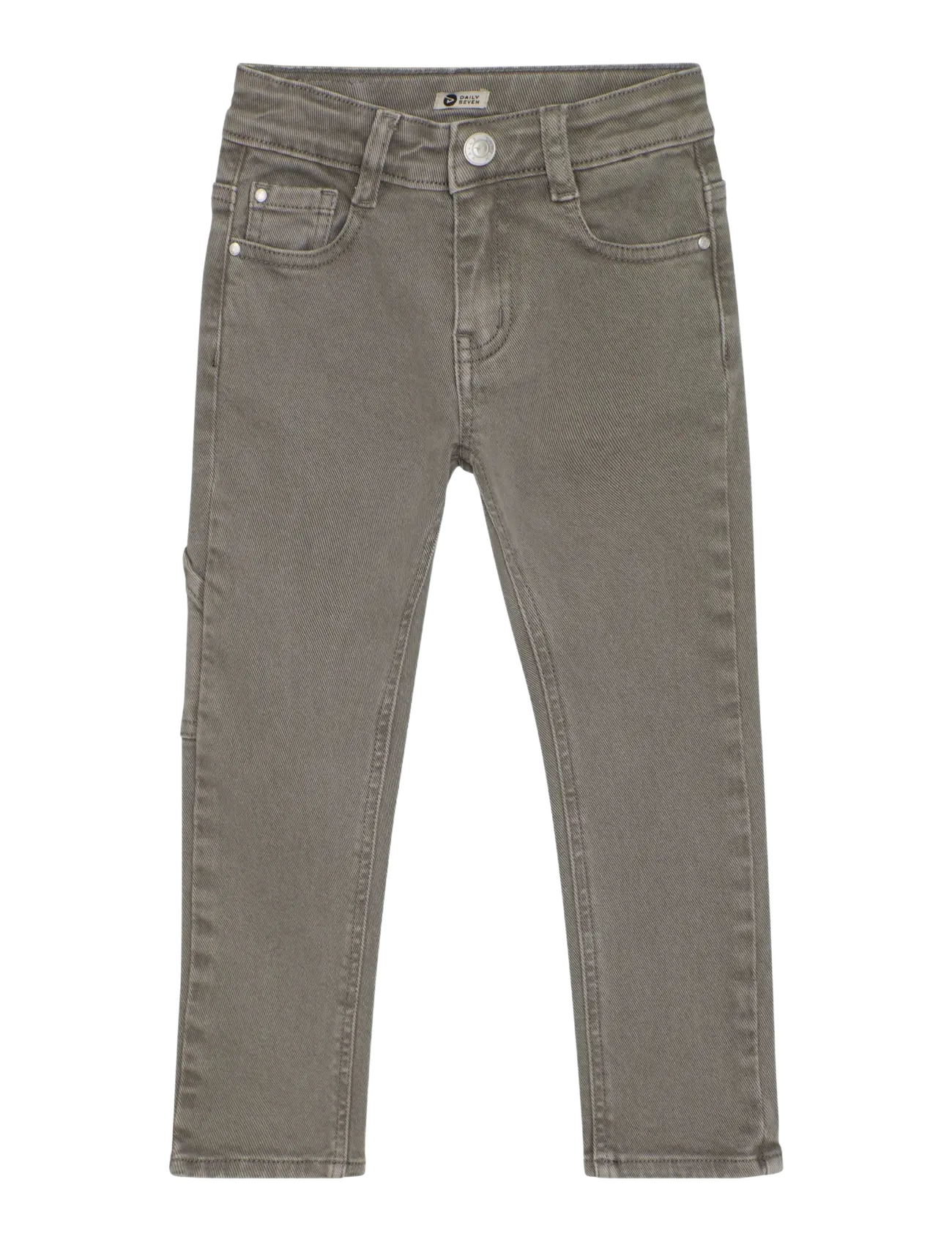 Coloured Pants Wide Fit - GREY