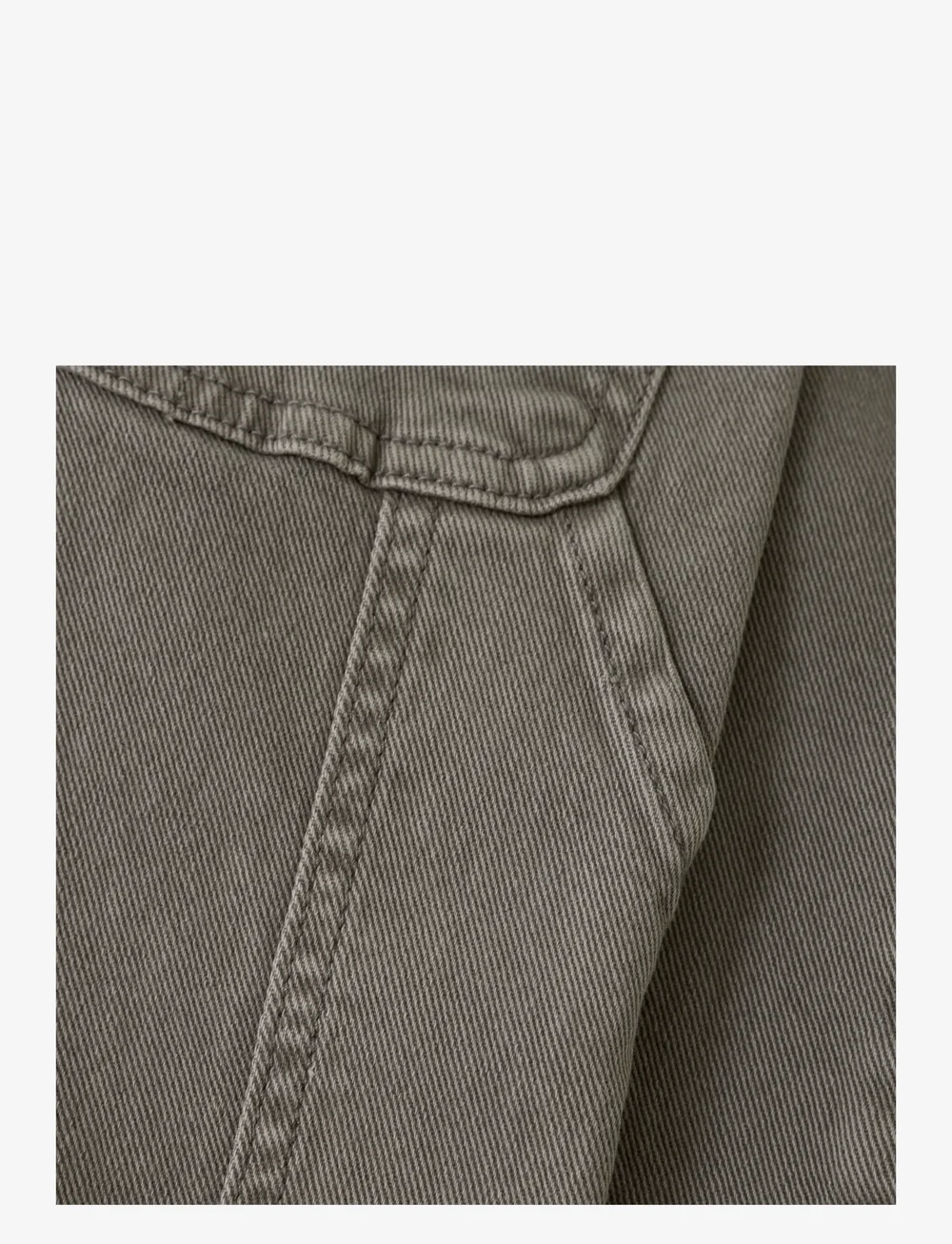 Daily 7 - Coloured Pants Wide Fit - laia säärega teksad - grey - 2