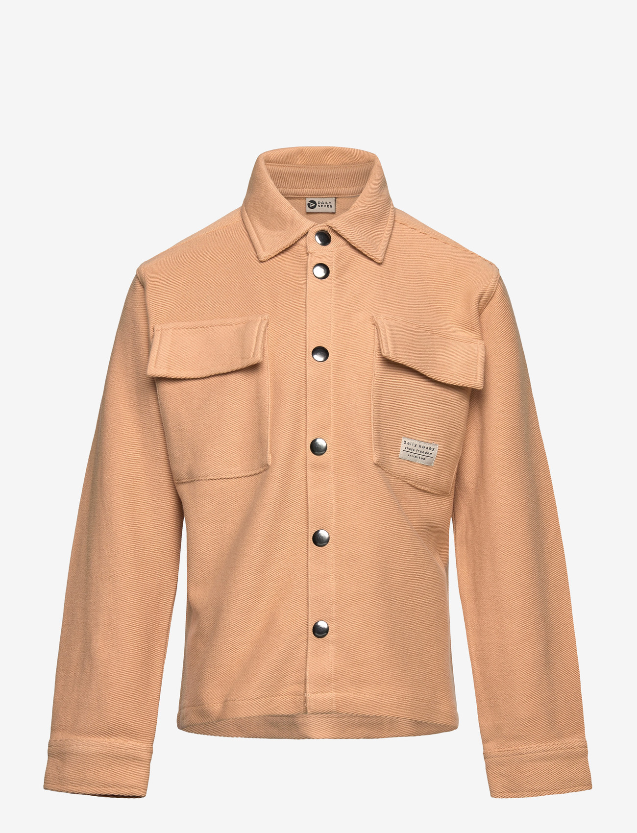 Daily 7 - Shirtjacket Structure - laveste priser - light chestnut - 0