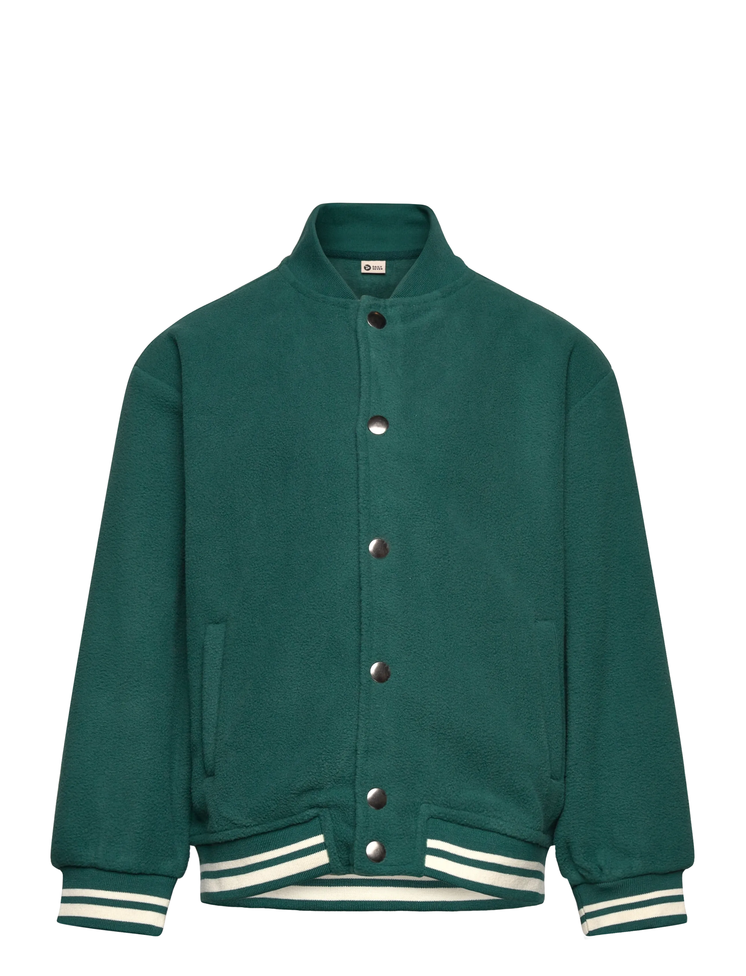 Daily 7 Fleece Jacket, 116, Oberbekleidung, Grün - Jackets, Kinder