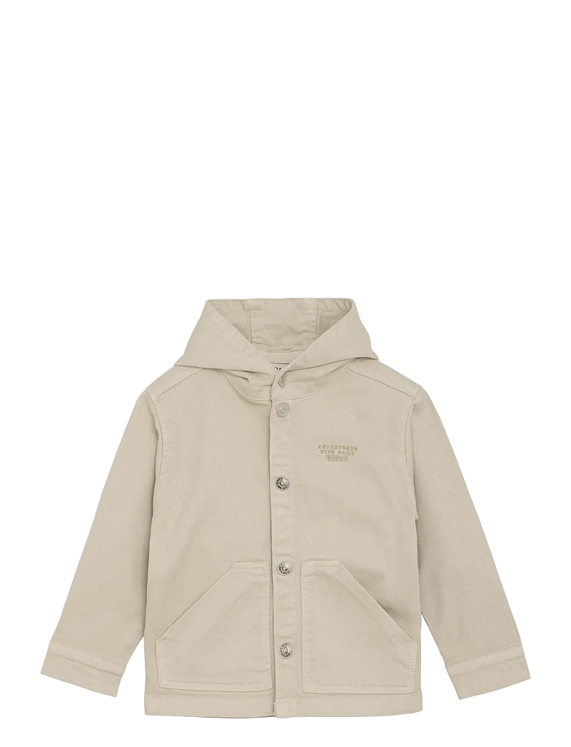 Daily 7 - Hooded Jacket - lette jakker - sandshell - 1