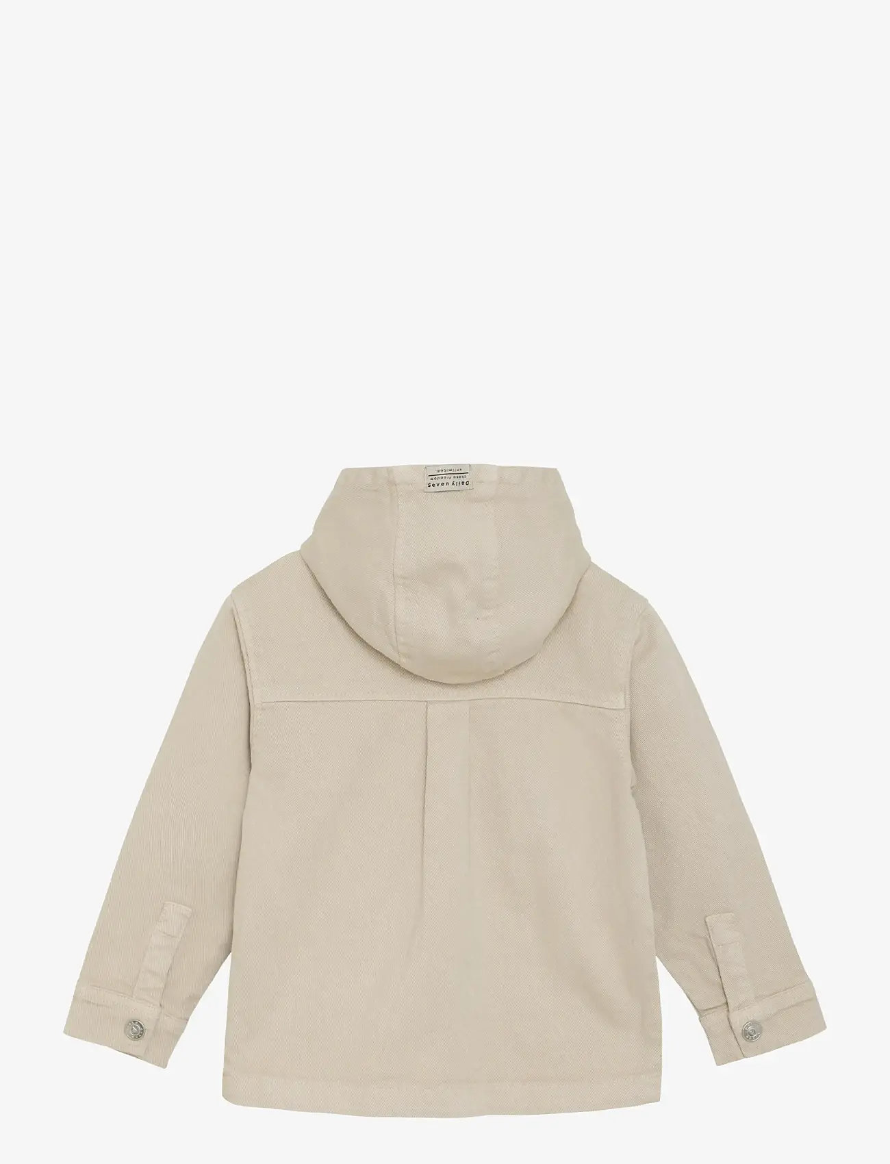 Daily 7 - Hooded Jacket - kevadjakid - sandshell - 1