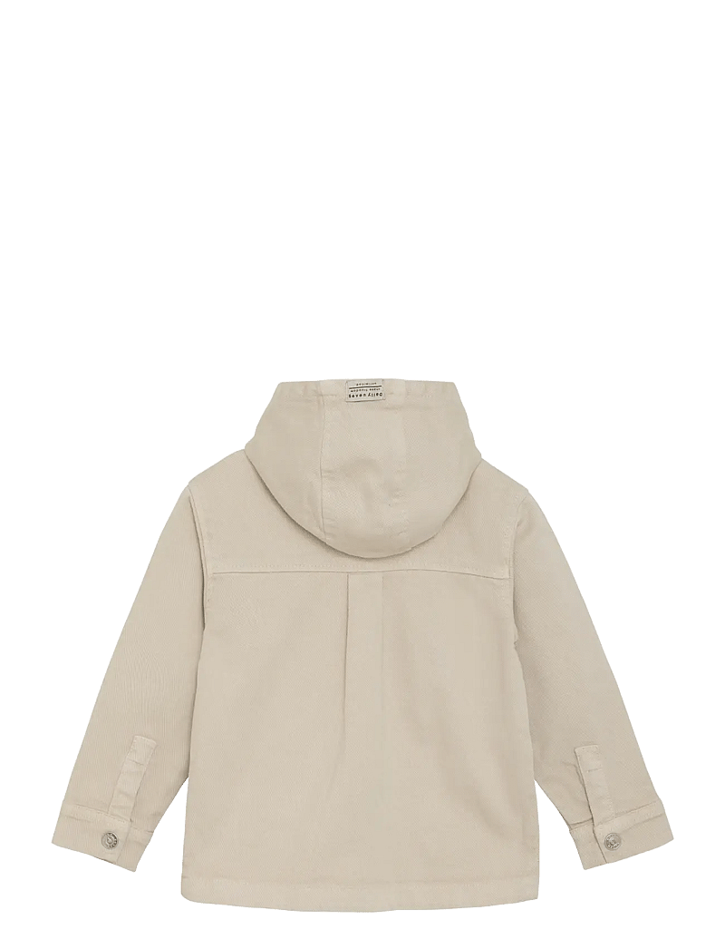 Daily 7 - Hooded Jacket - lette jakker - sandshell - 2