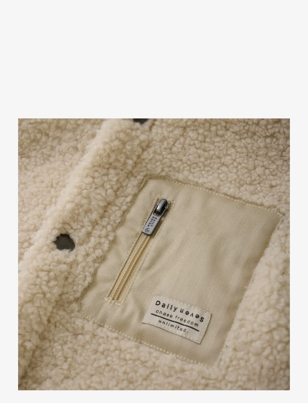 Daily 7 - Bodywarmer Teddy - vester - sandshell - 2