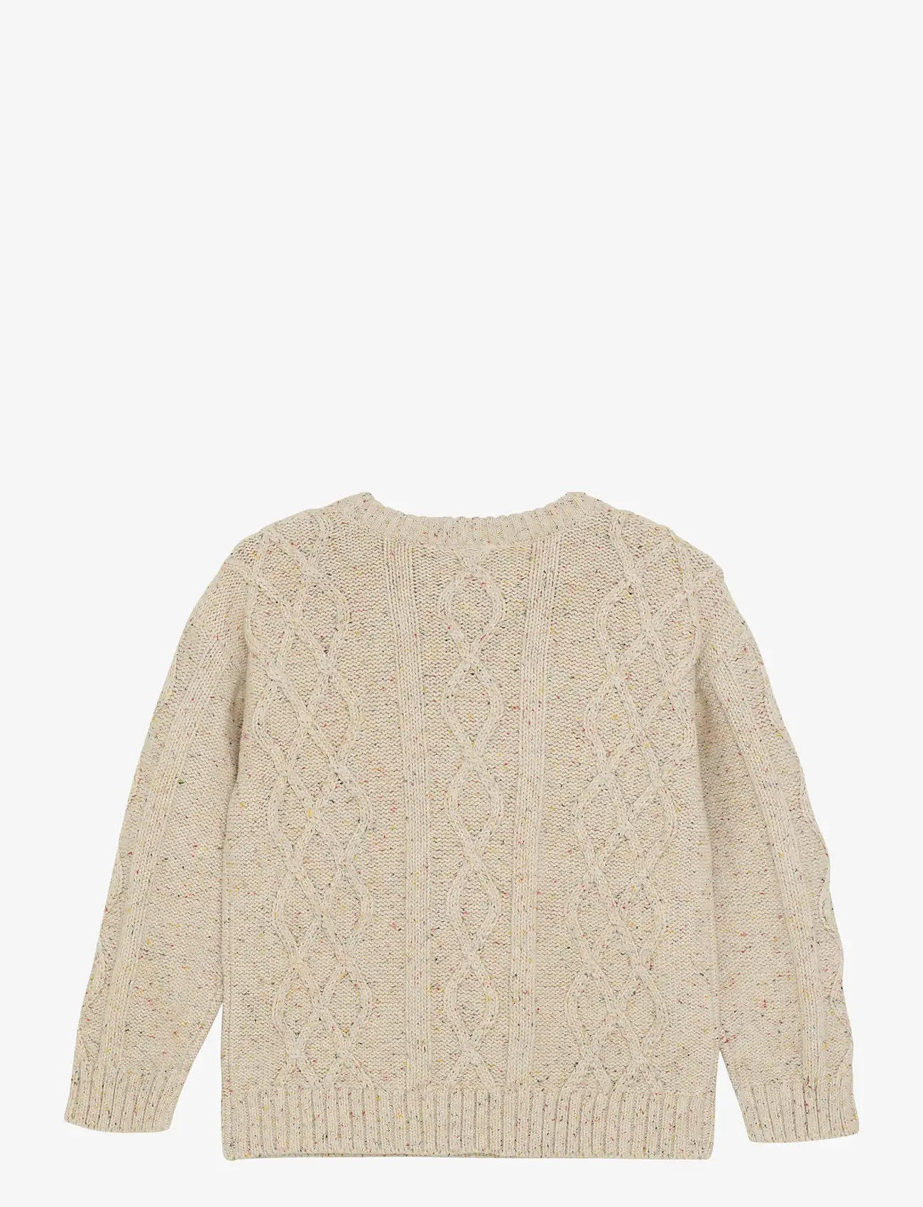 Daily 7 - Knitted Sweater Cable - džemprid - sandshell - 1