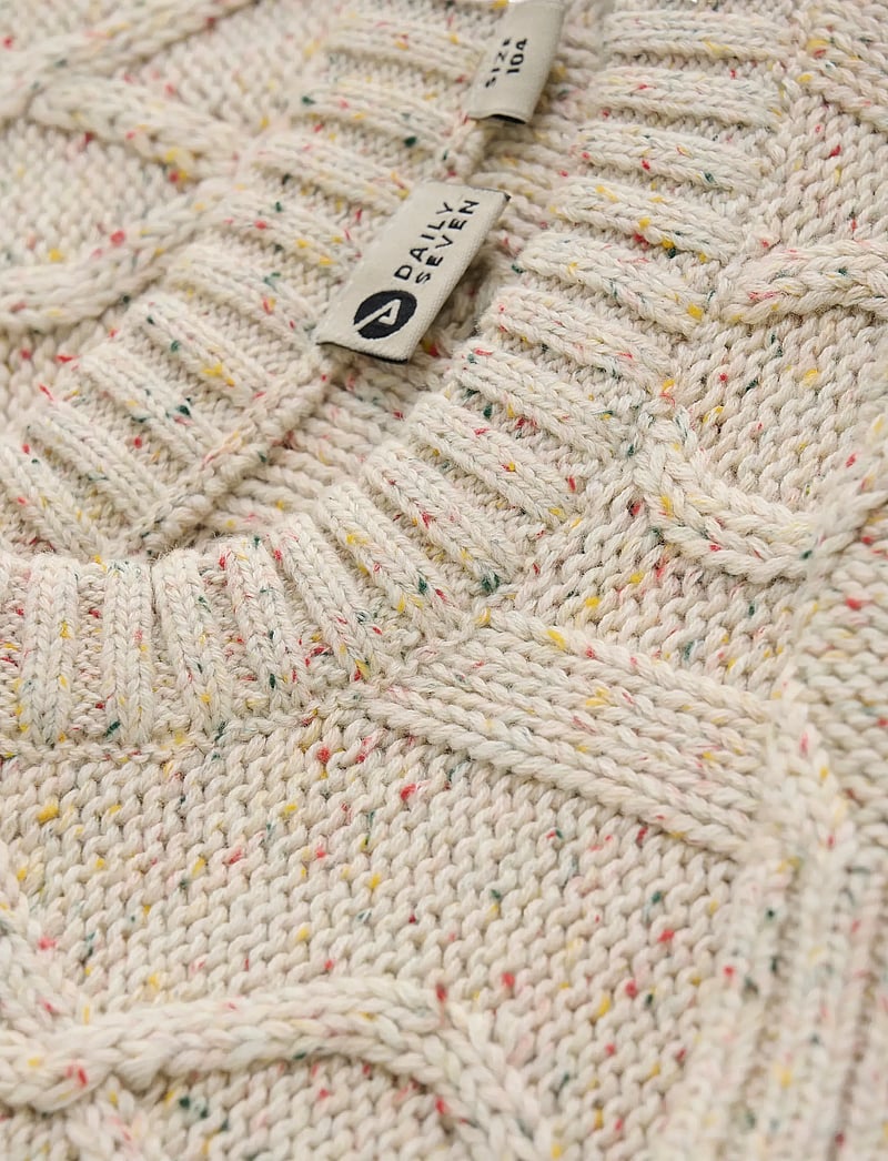 Daily 7 - Knitted Sweater Cable - džemprid - sandshell - 2