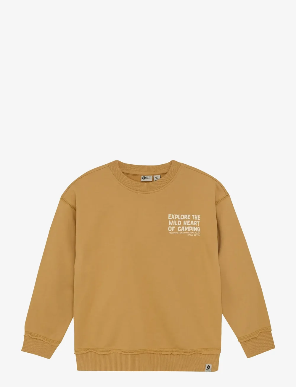 Daily 7 - Oversized Sweater Backprint - sweatshirts - light chestnut - 1