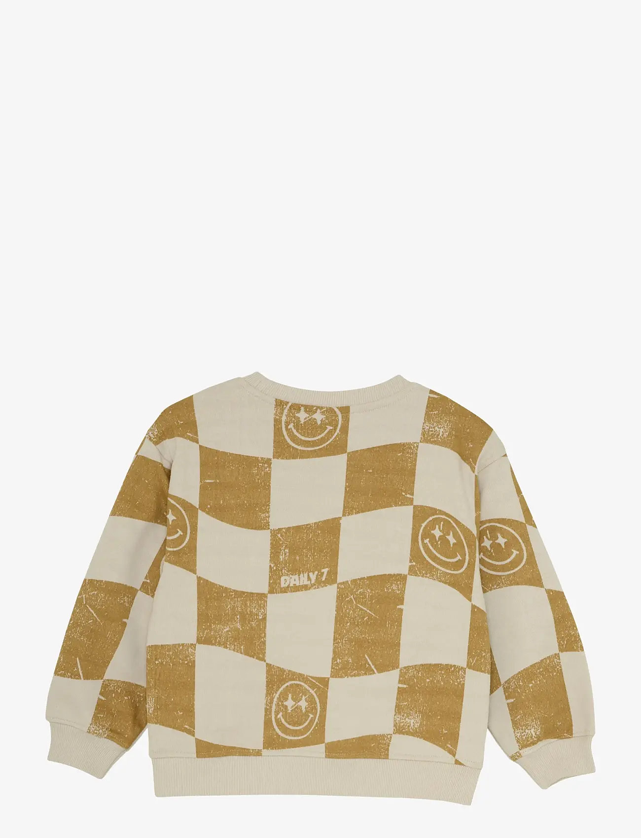 Daily 7 - Oversized Sweater Alloverprint - sweatshirts - sandshell - 2