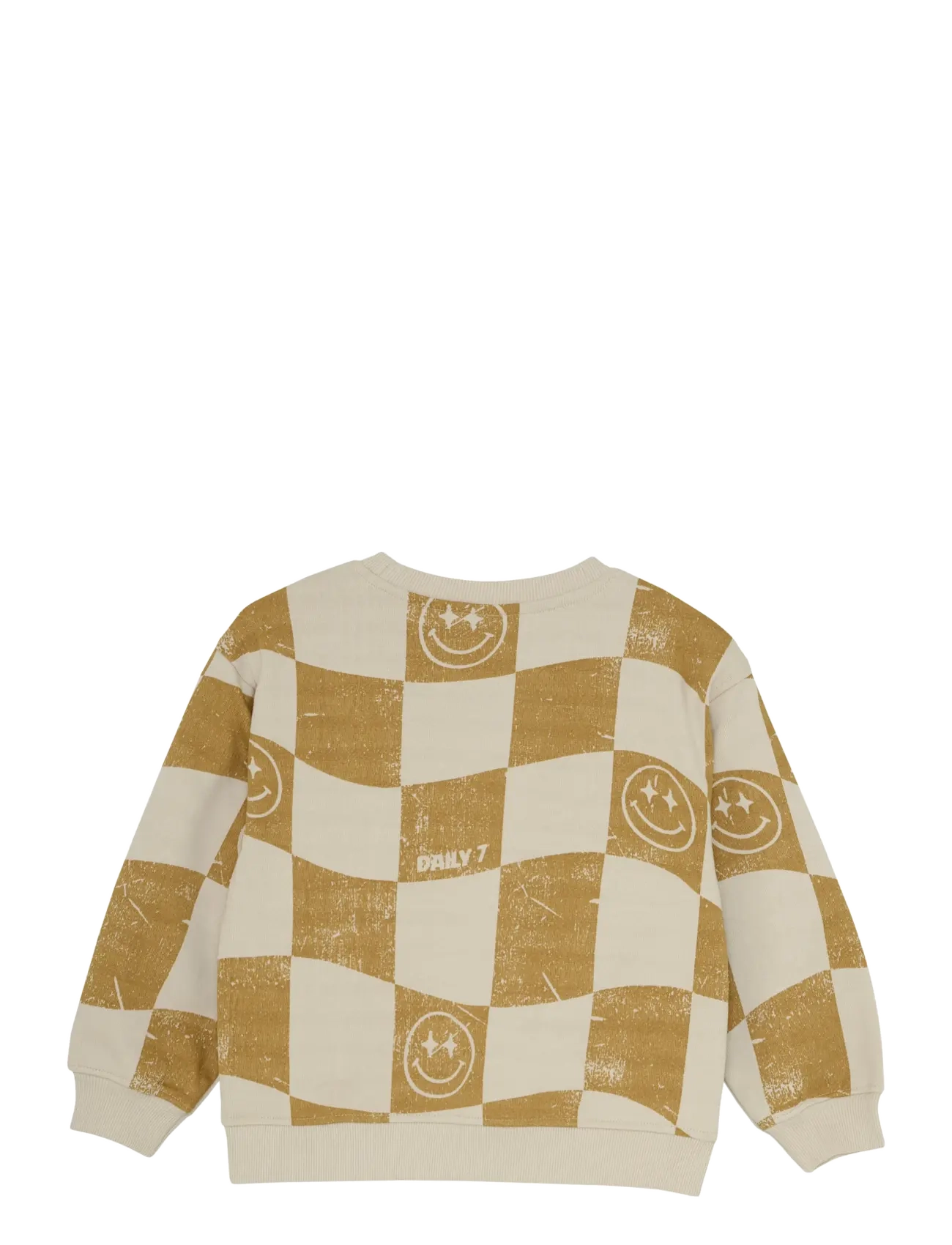 Daily 7 - Oversized Sweater Alloverprint - sweatshirts - sandshell - 2