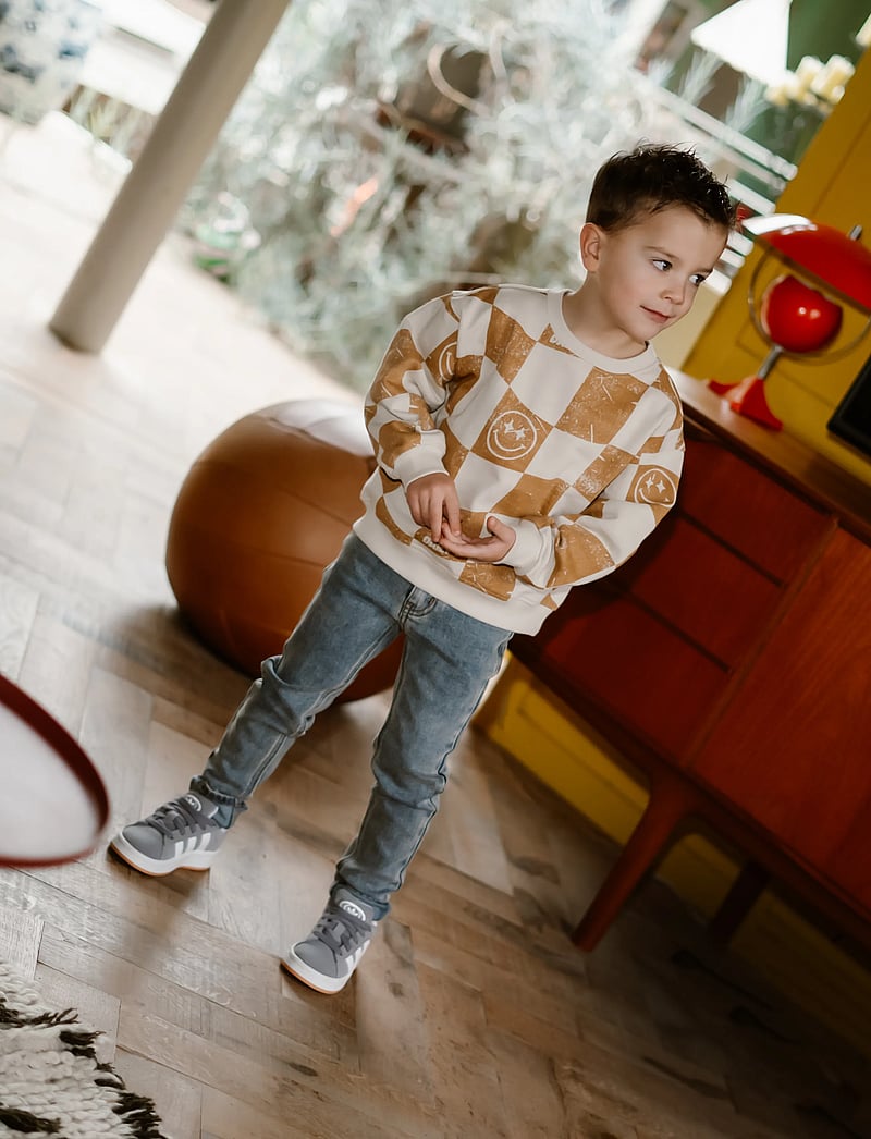 Daily 7 - Oversized Sweater Alloverprint - sweatshirts - sandshell - 4