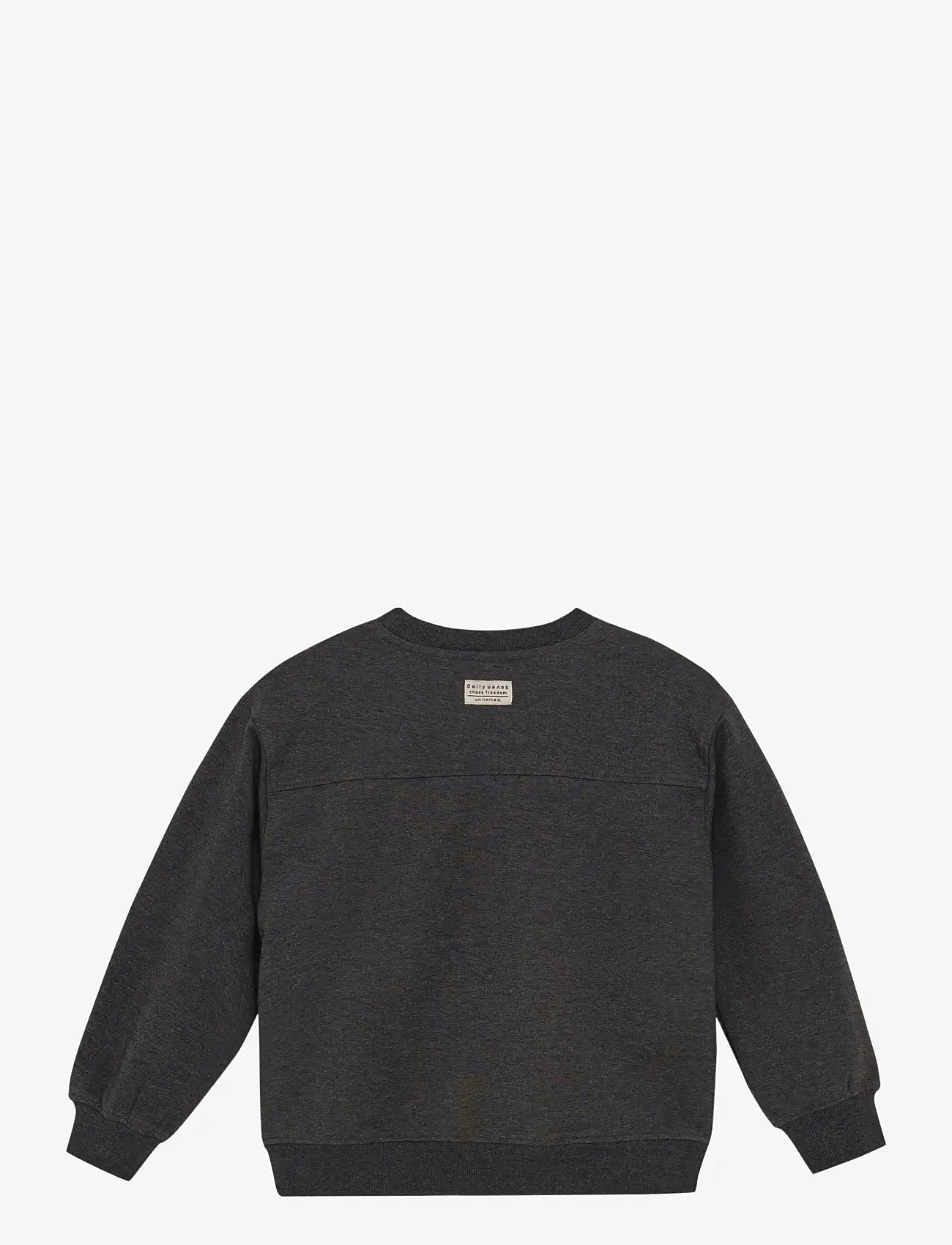 Daily 7 - Oversized Sweater Daily Seven - sweatshirts - dark grey melange - 2