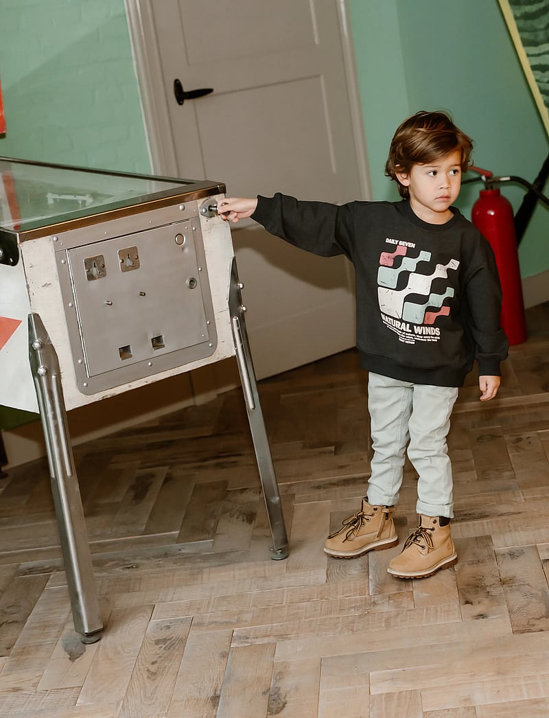 Daily 7 - Oversized Sweater Daily Seven - sweatshirts - dark grey melange - 4