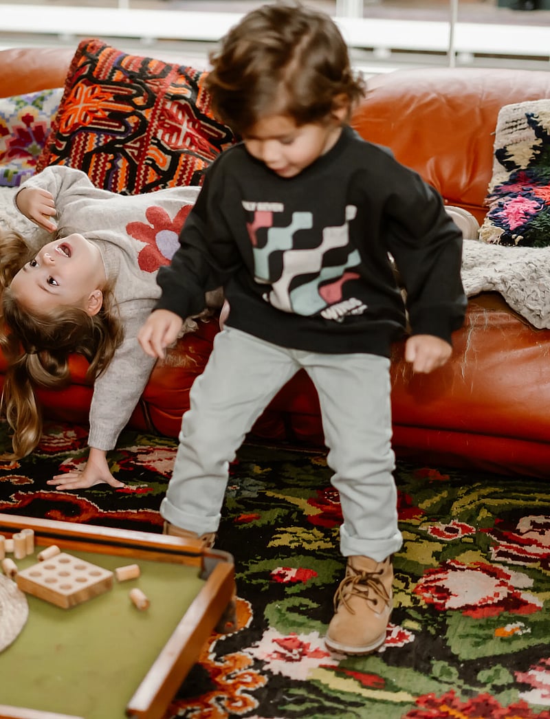 Daily 7 - Oversized Sweater Daily Seven - sweatshirts - dark grey melange - 5