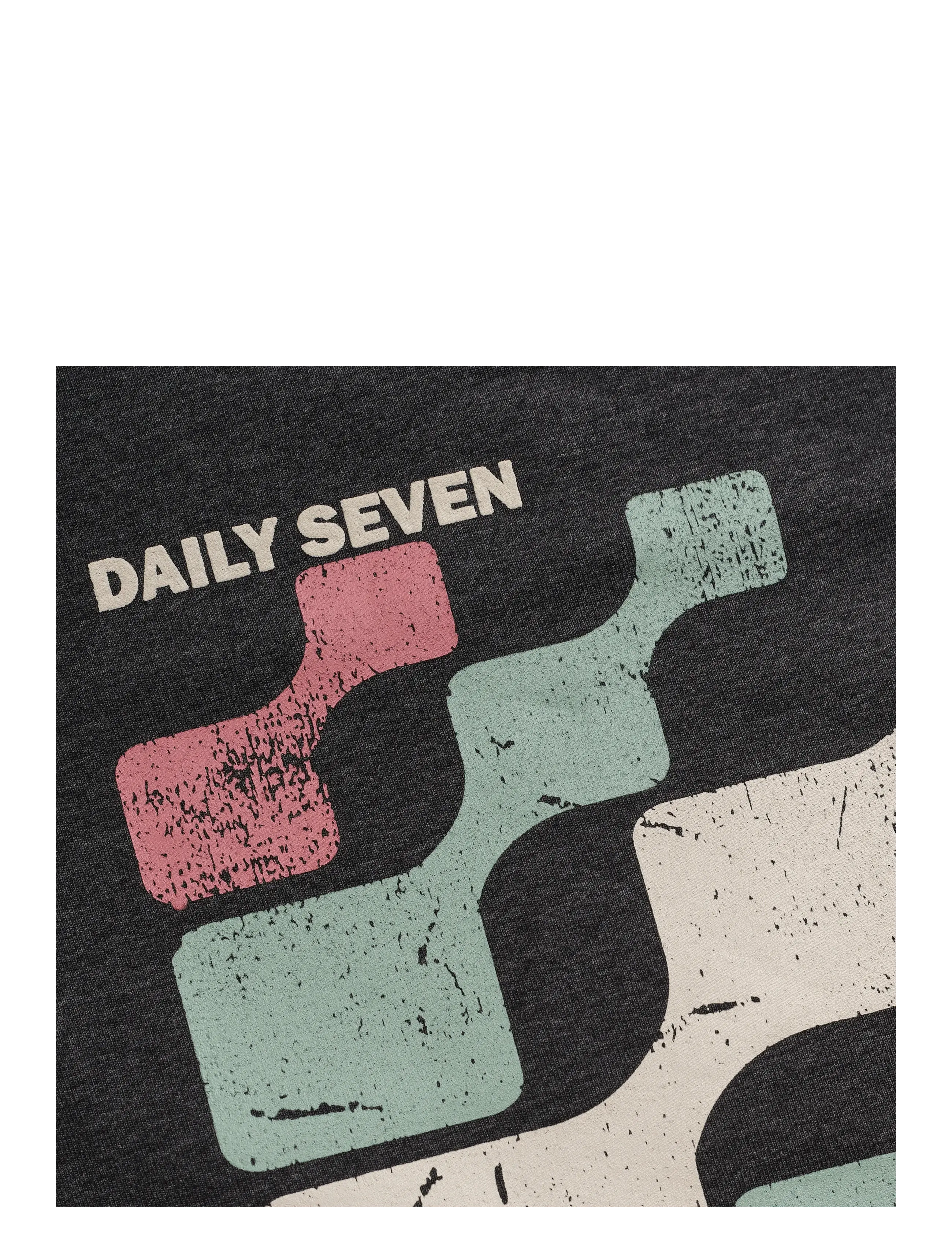 Daily 7 - Oversized Sweater Daily Seven - bluzy - dark grey melange - 3