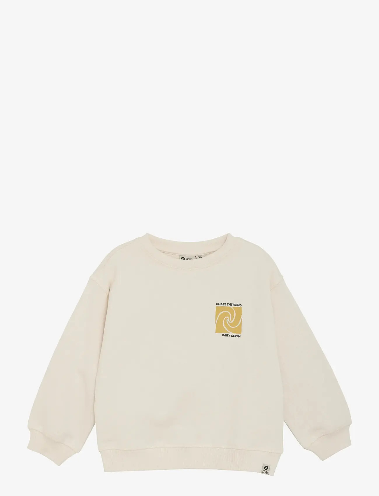 Daily 7 - Oversized Sweater Backprint - sweatshirts - sandshell - 1