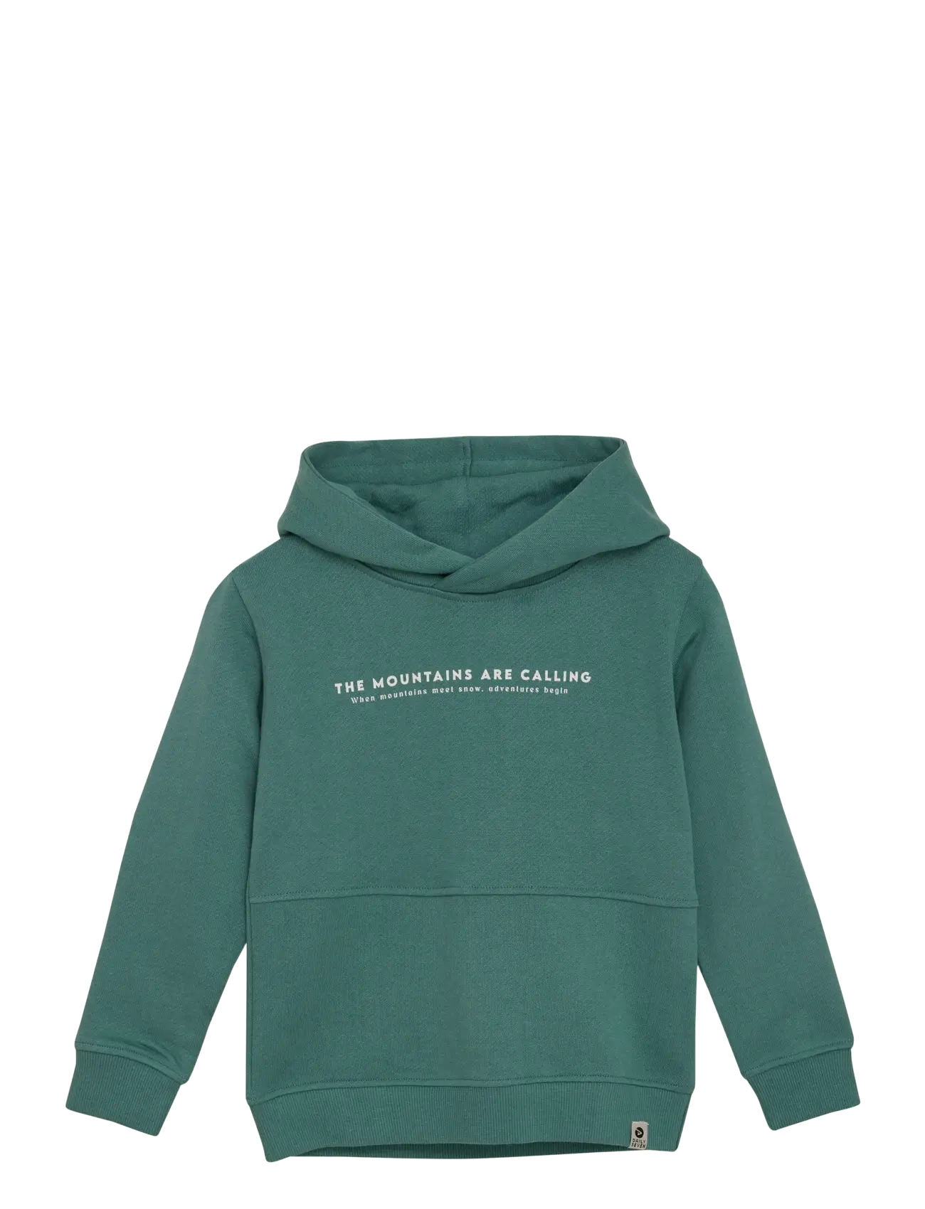 Daily 7 - Hoodie Backprint - huvtröjor - blue spruce - 1