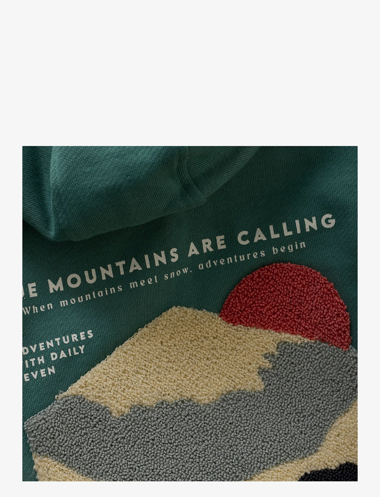 Daily 7 - Hoodie Backprint - kapuzenpullover - blue spruce - 3