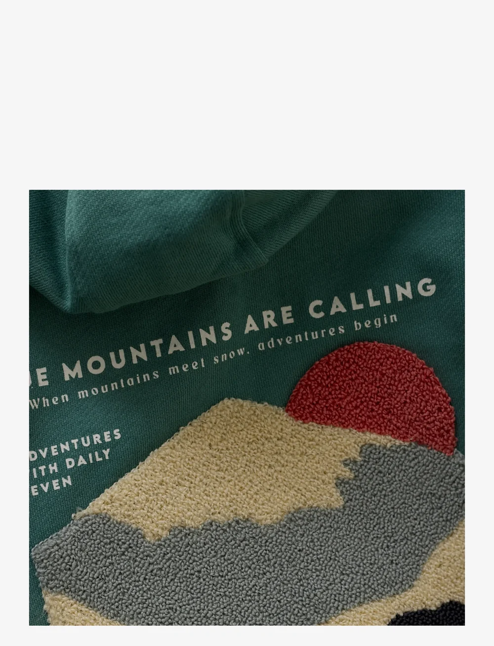 Daily 7 - Hoodie Backprint - kapuzenpullover - blue spruce - 3