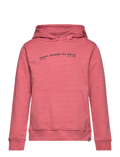 Daily 7 Hoodie Artwork - Clothing - CORAL CLAY / pink/rose
