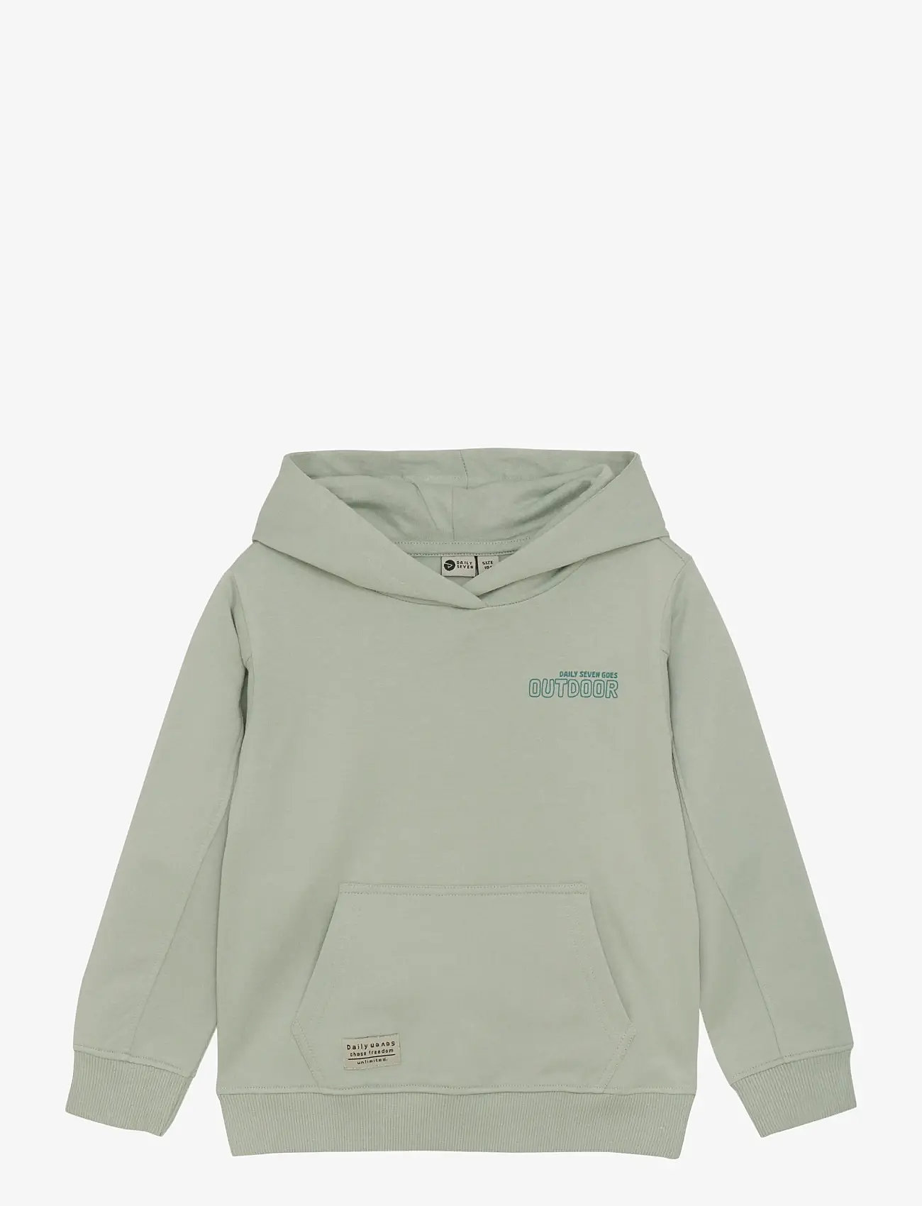 Daily 7 - Hoodie Backprint - džemperiai su gobtuvu - cool mint - 1