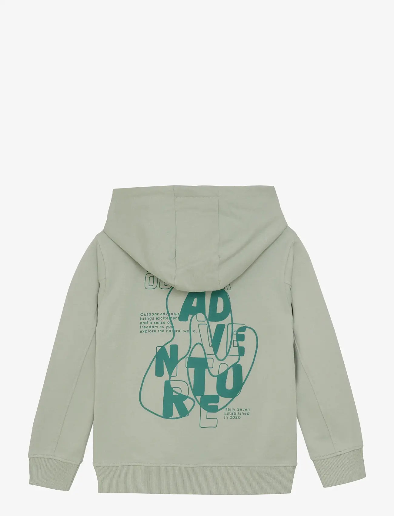 Daily 7 - Hoodie Backprint - džemperiai su gobtuvu - cool mint - 2
