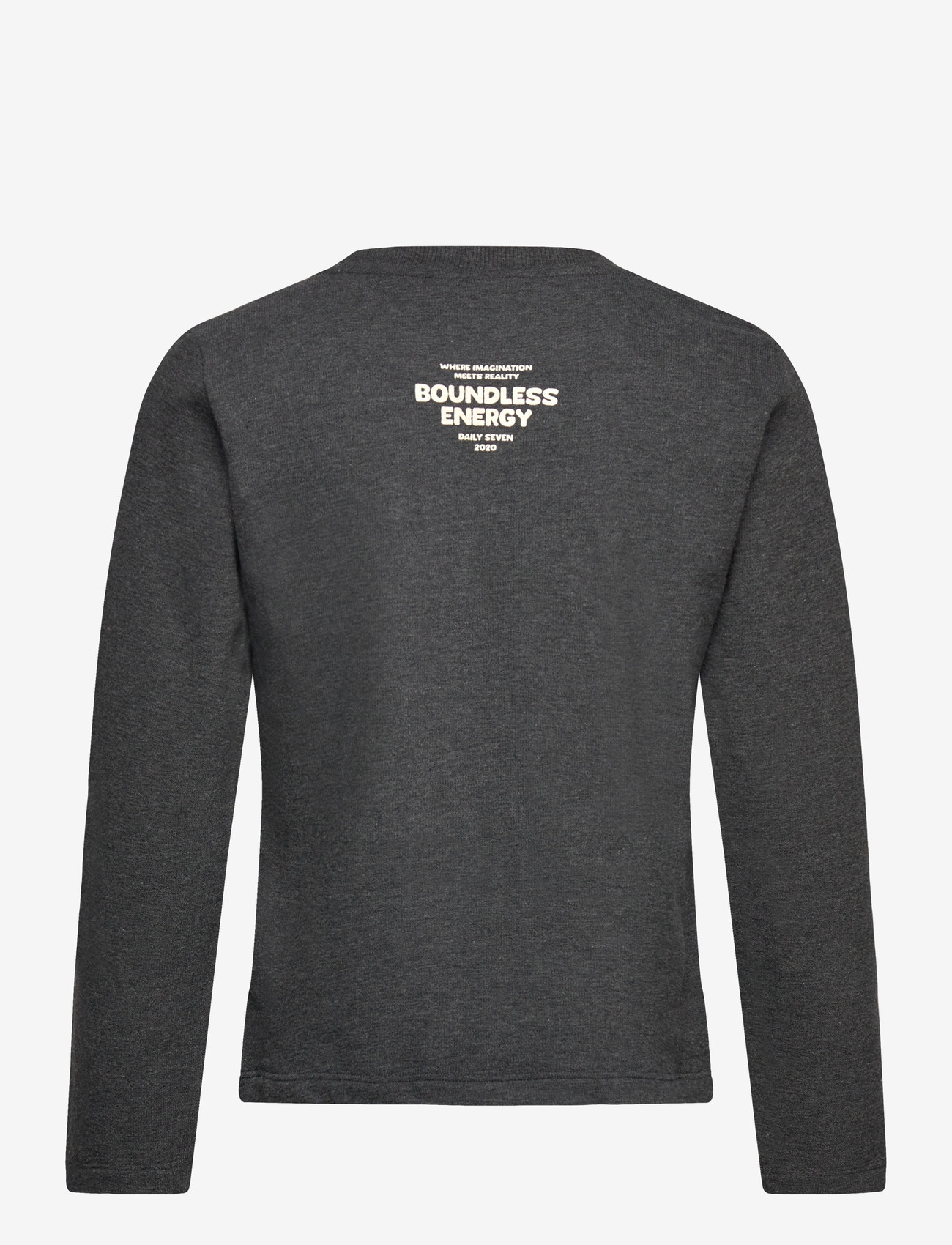 Daily 7 - T-shirt Longsleeve Pocket - langärmelig - dark grey melange - 1