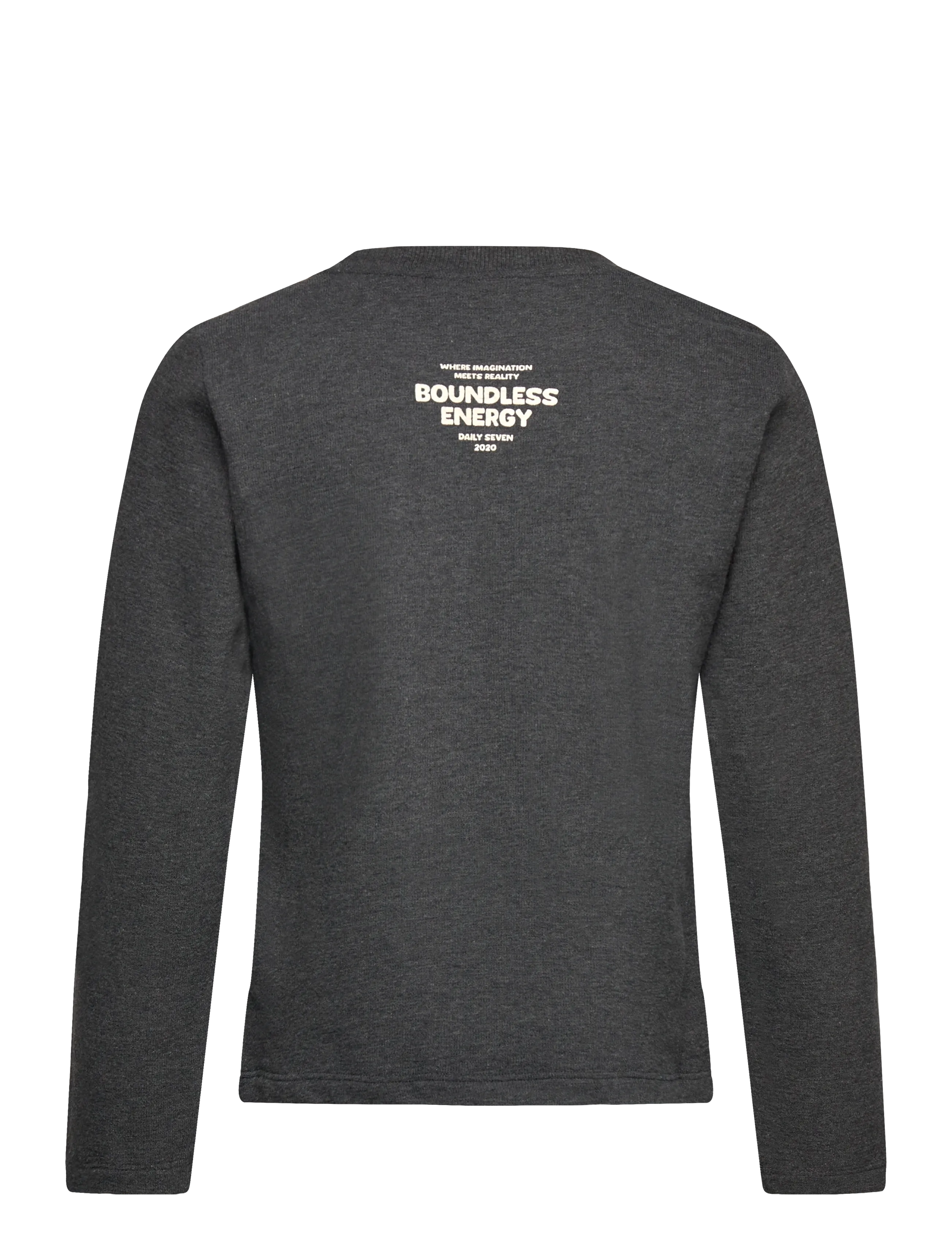 Daily 7 - T-shirt Longsleeve Pocket - langärmelig - dark grey melange - 1