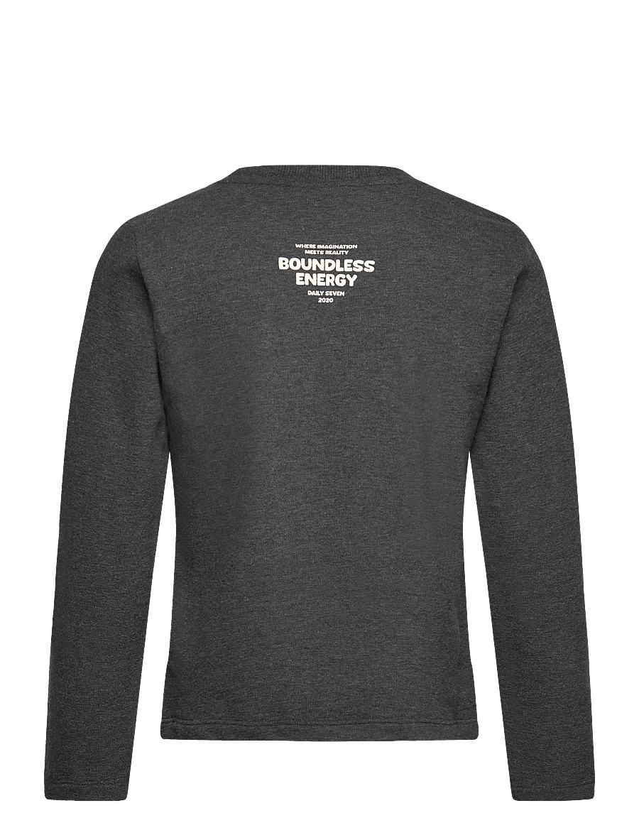 Daily 7 - T-shirt Longsleeve Pocket - langärmelig - dark grey melange - 1