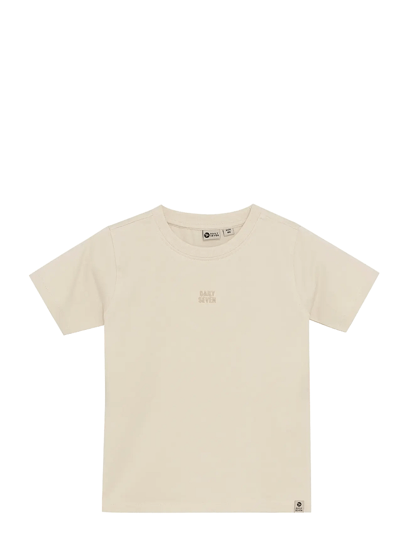 Daily 7 - T-shirt Basic - kortærmede t-shirts - sandshell - 1