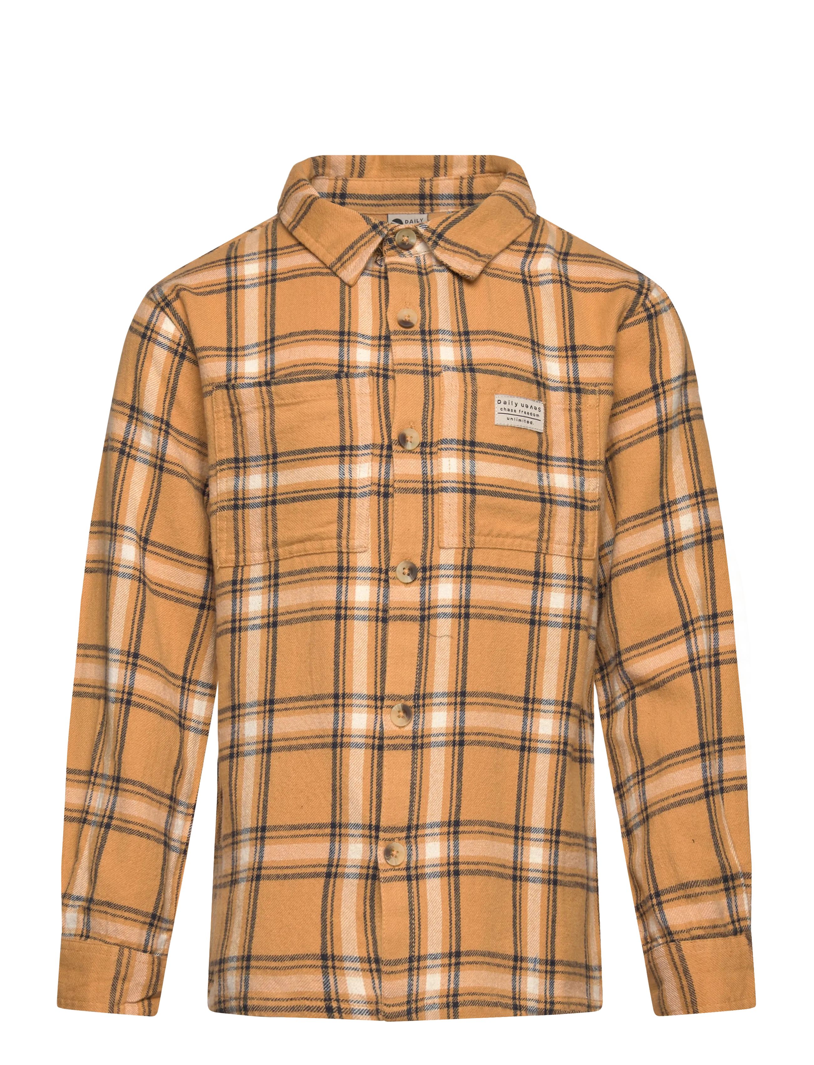 Daily 7 Shirt Check Print - Shop by age - LIGHT CHESTNUT / multi