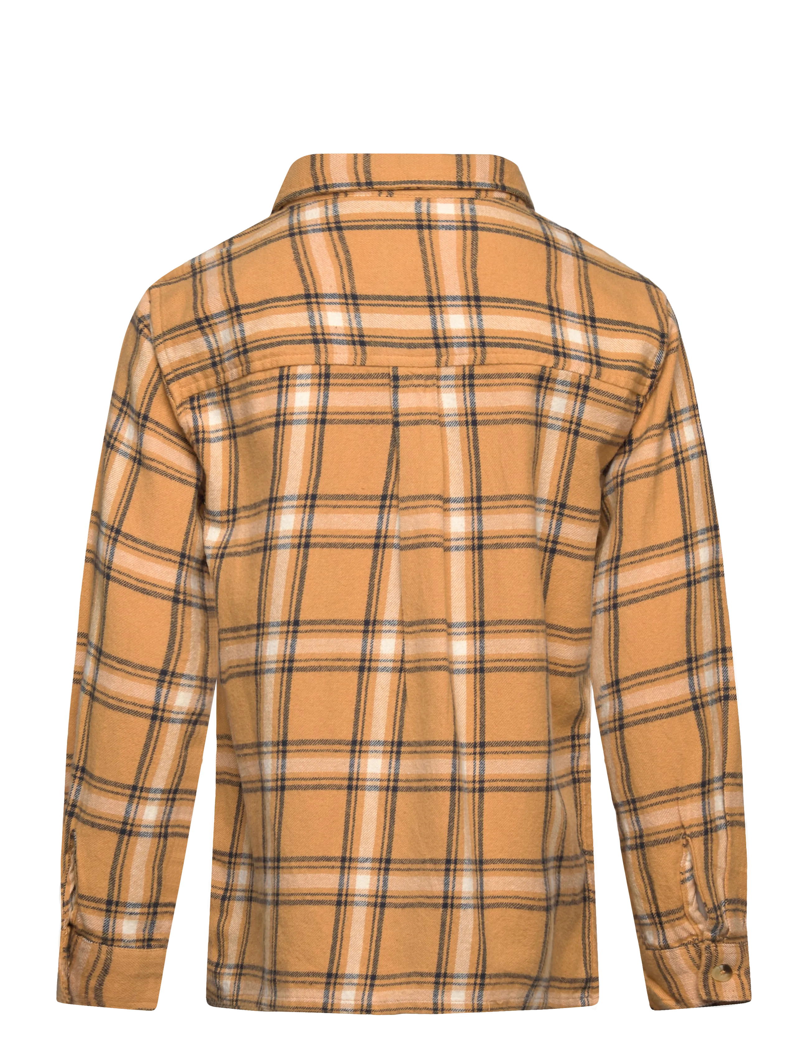 Daily 7 - Shirt Check Print - langærmede skjorter - light chestnut - 1