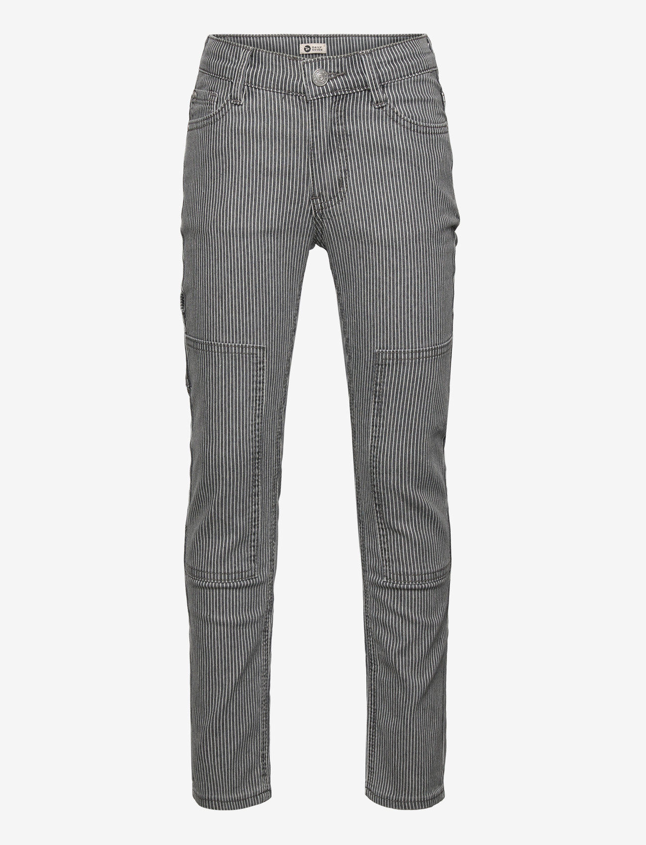 Daily 7 - Straight Worker Fit Stripe - regular jeans - phantom - 0