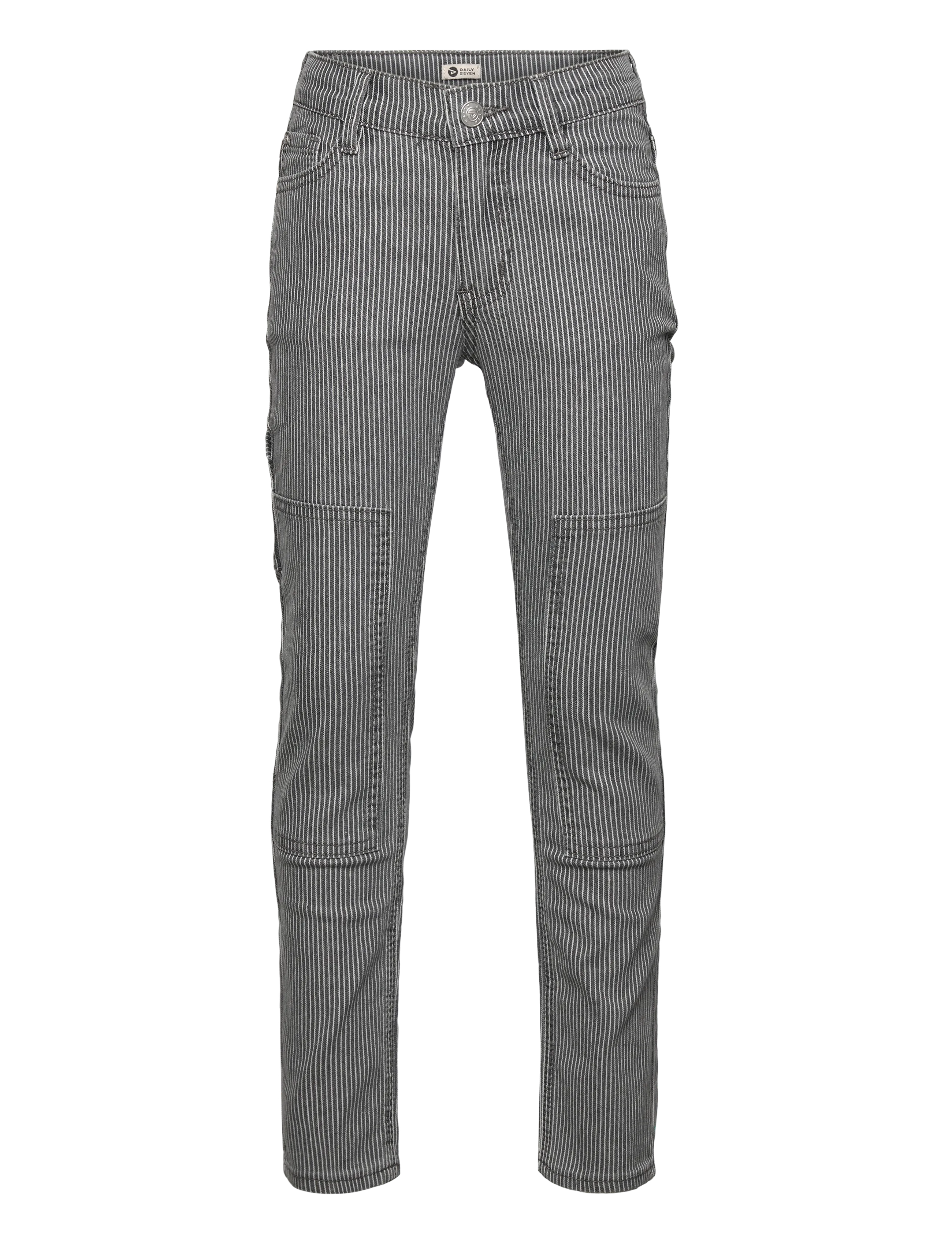 Daily 7 Straight Worker Fit Stripe - Vis alt - PHANTOM / multi