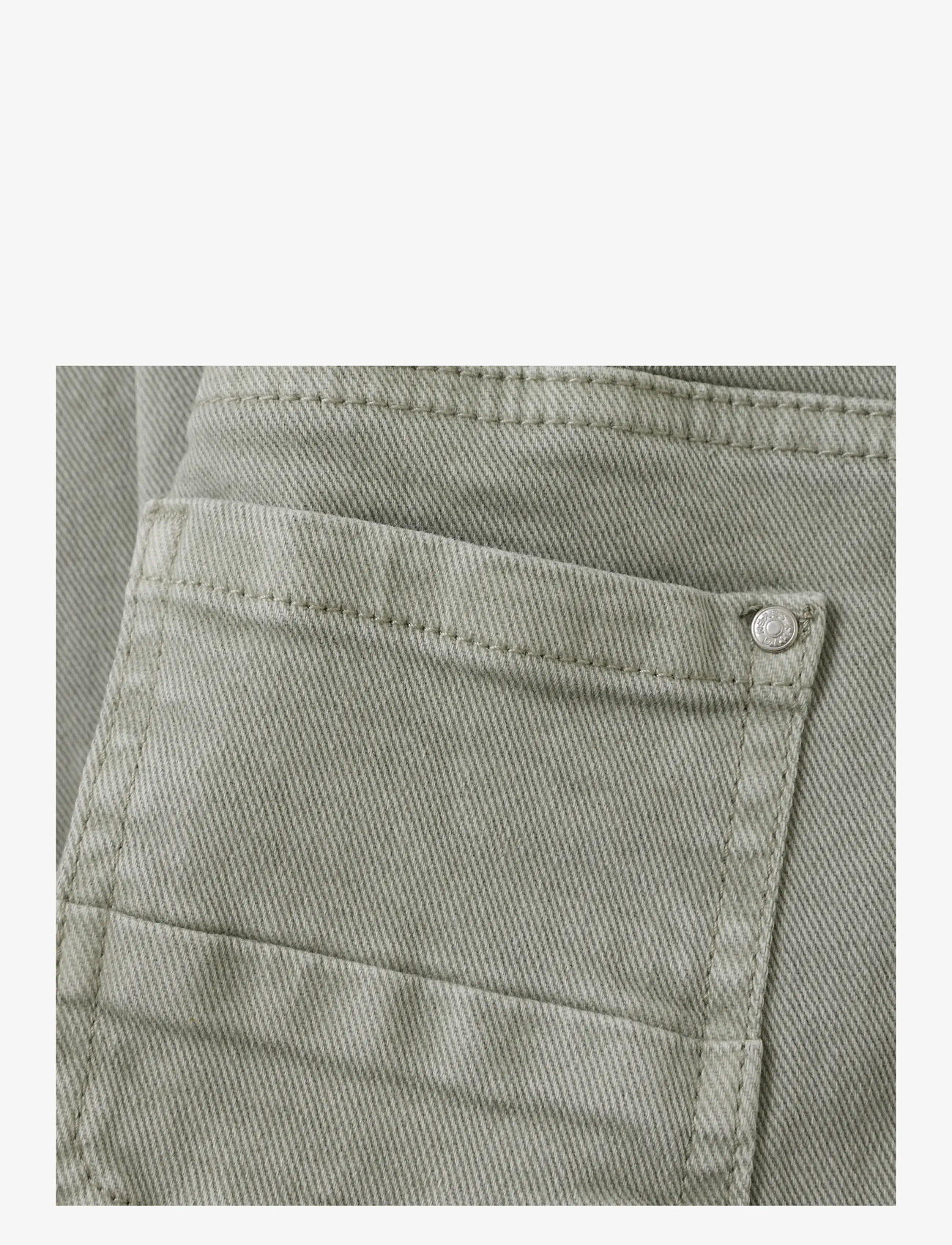 Daily 7 - Coloured Pants Straight Fit - herbstliche kleidung - green olive - 2